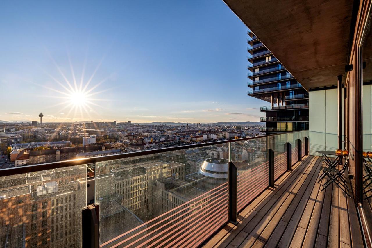 New Luxury Apartment Overlooking Wien Eksteriør billede