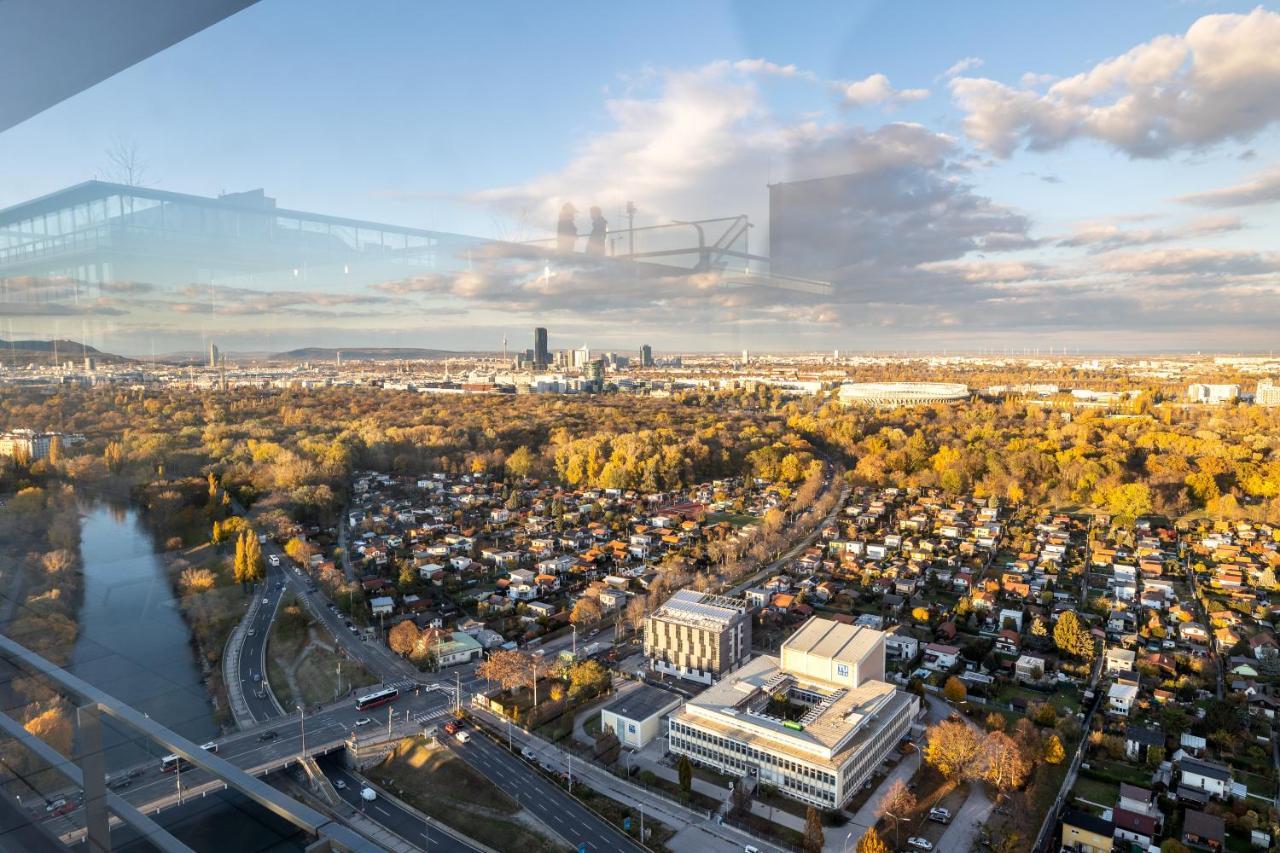 New Luxury Apartment Overlooking Wien Eksteriør billede